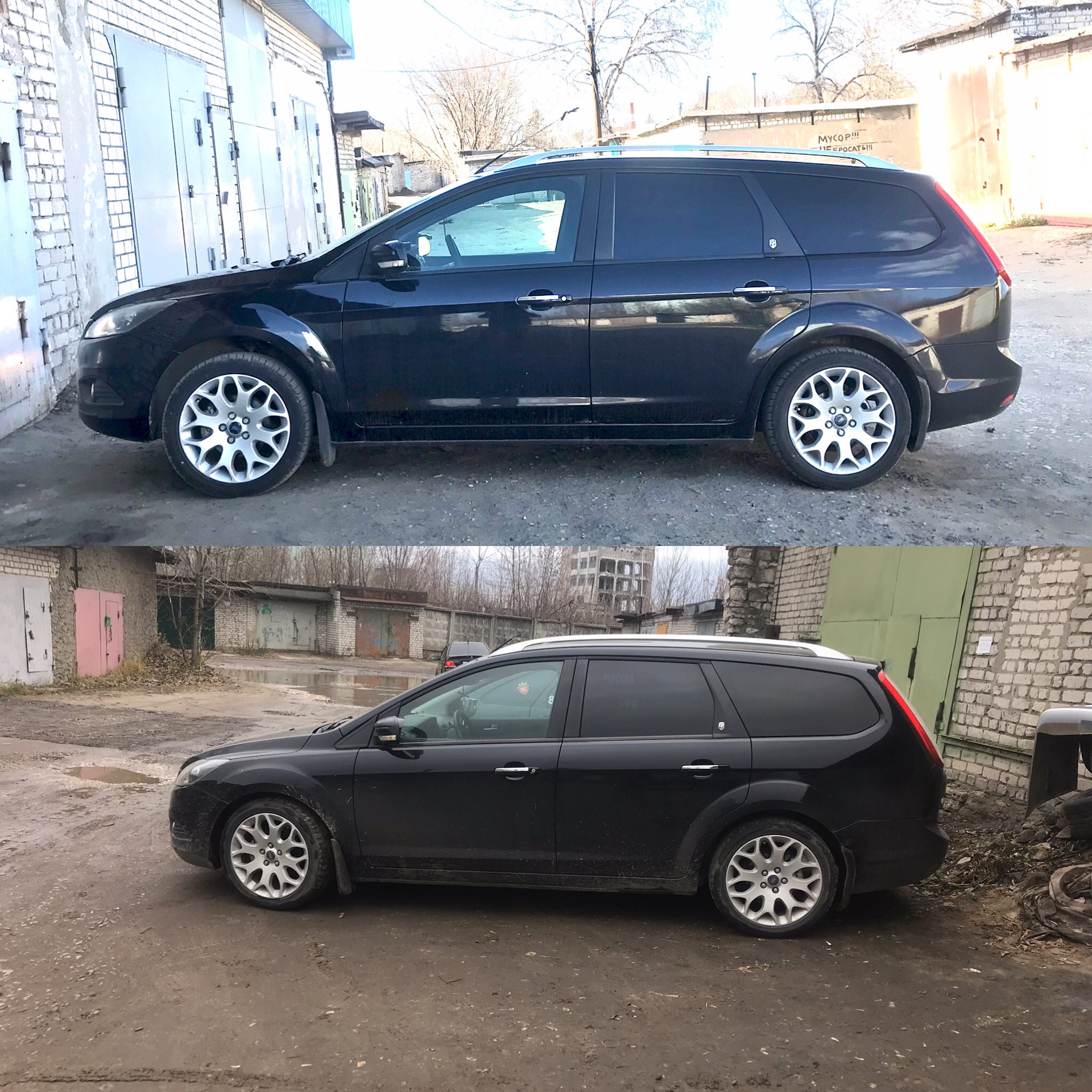 Замена пружин — Ford Focus II Wagon, 2 л., 2011 года | поломка | DRIVE2