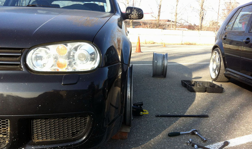 Фото в бортжурнале Volkswagen Golf R Mk4