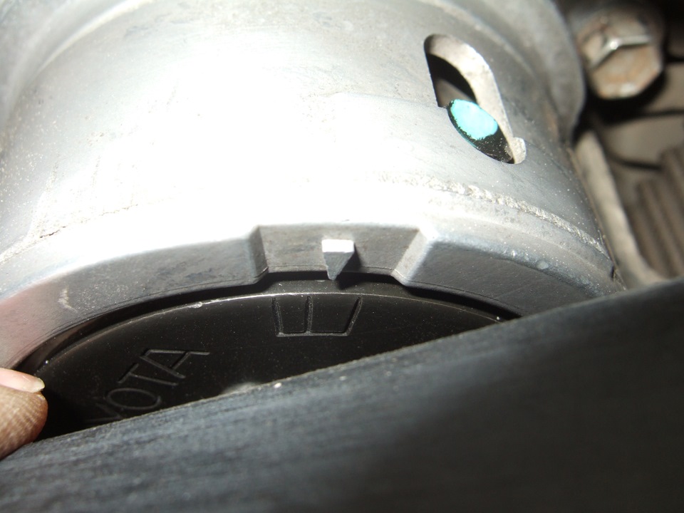 бюджетная замена ремня агрегатов и ролика натяжителя для 1JZ-GE ...