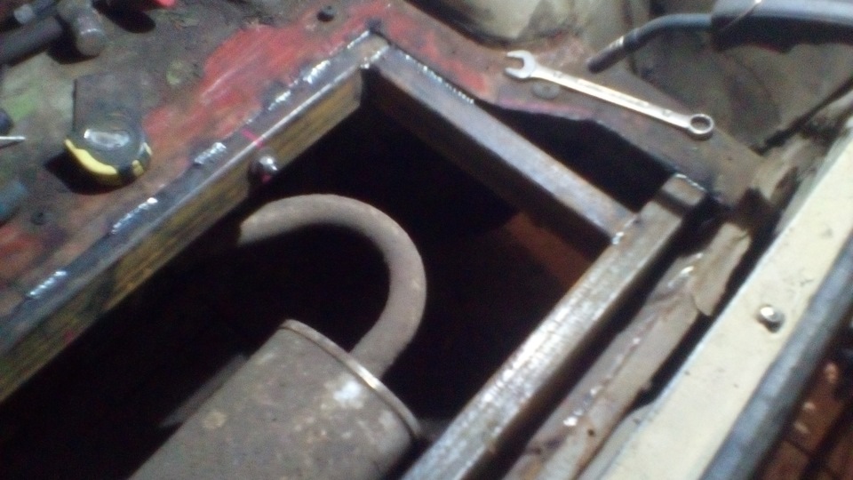 усиление задка — Lada 4x4 3D, 1,6 л, 1981 года | кузовной ремонт | DRIVE2