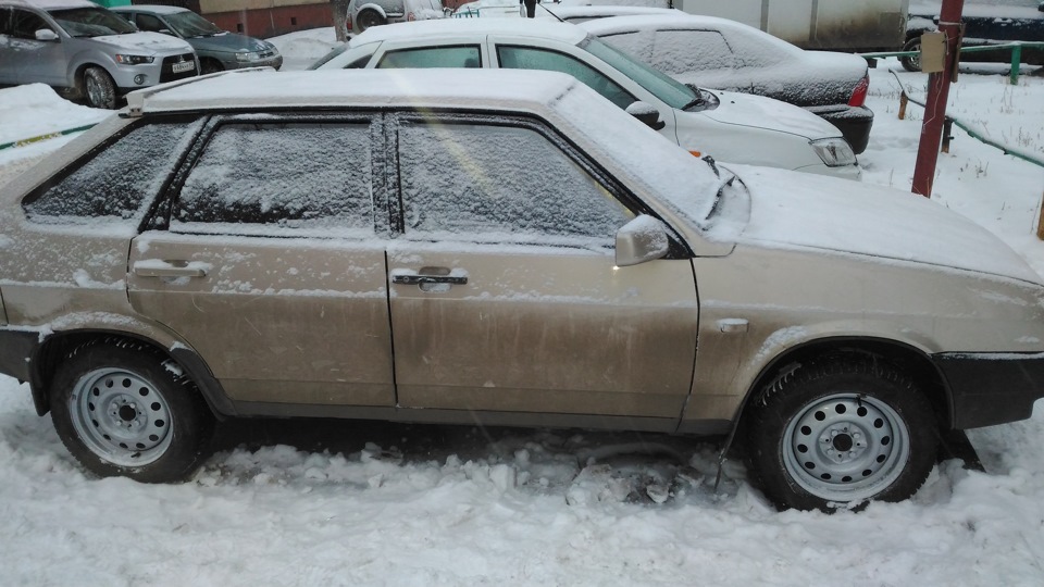 Штампы R14 ТЗСК серебристые — Lada 21093, 1,5 л, 1997 года | колёсные ...