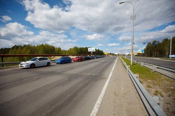 Встреча Субару-клуба г.Сургут — Subaru Impreza (GE/GH), 1,5 л, 2008 ...