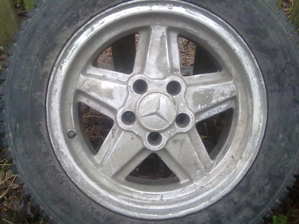 Нова обув!)) — Mercedes-Benz W123, 2,4 л, 1983 года | колёсные диски ...