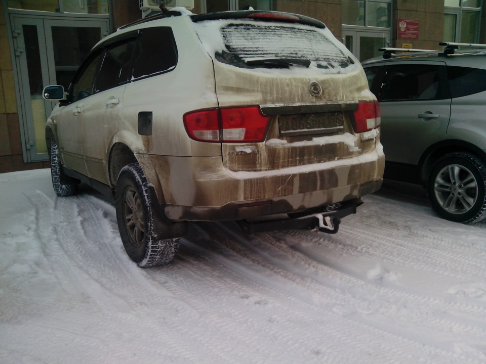 фаркоп — SsangYong Kyron, 2 л, 2010 года | аксессуары | DRIVE2