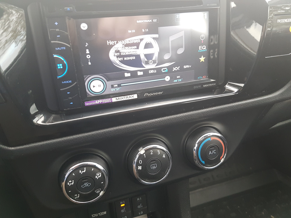 Камера и работа мульти руля с pioneer avh 1500dvd — Toyota Corolla (160 ...
