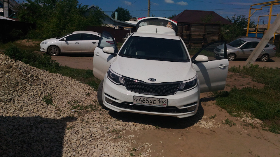 Доработка света ч2. линзы qioto q5 киа рио — KIA Rio 5-door (3G), 1,6 л ...