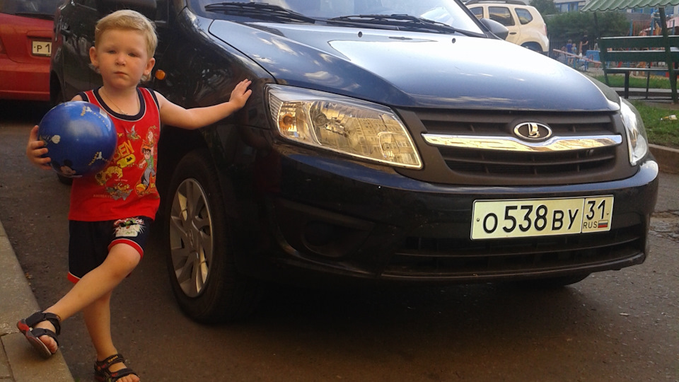 Москитные сетки на окна — Lada Гранта Лифтбек (1G), 1,6 л, 2015 года ...