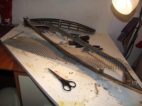 Hand-made grille - Toyota Camry 24L 2003