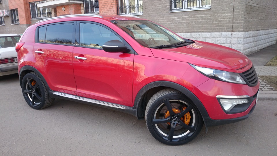 KIA Sportage Korean carrot 263 h.p)