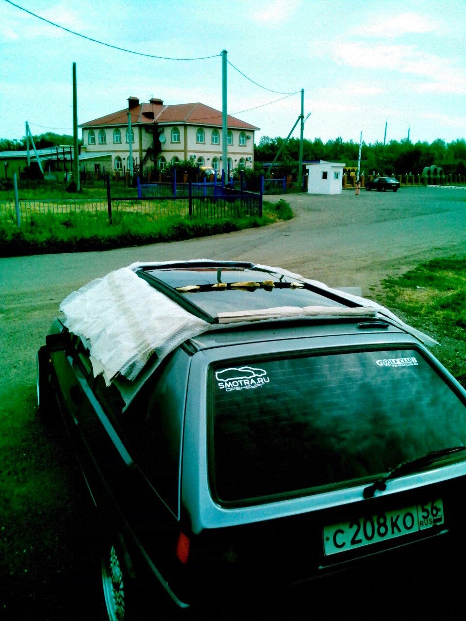 Приехал "маленький" люк — Skoda Octavia A4 Mk1, 1,9 л, 2000 года ...