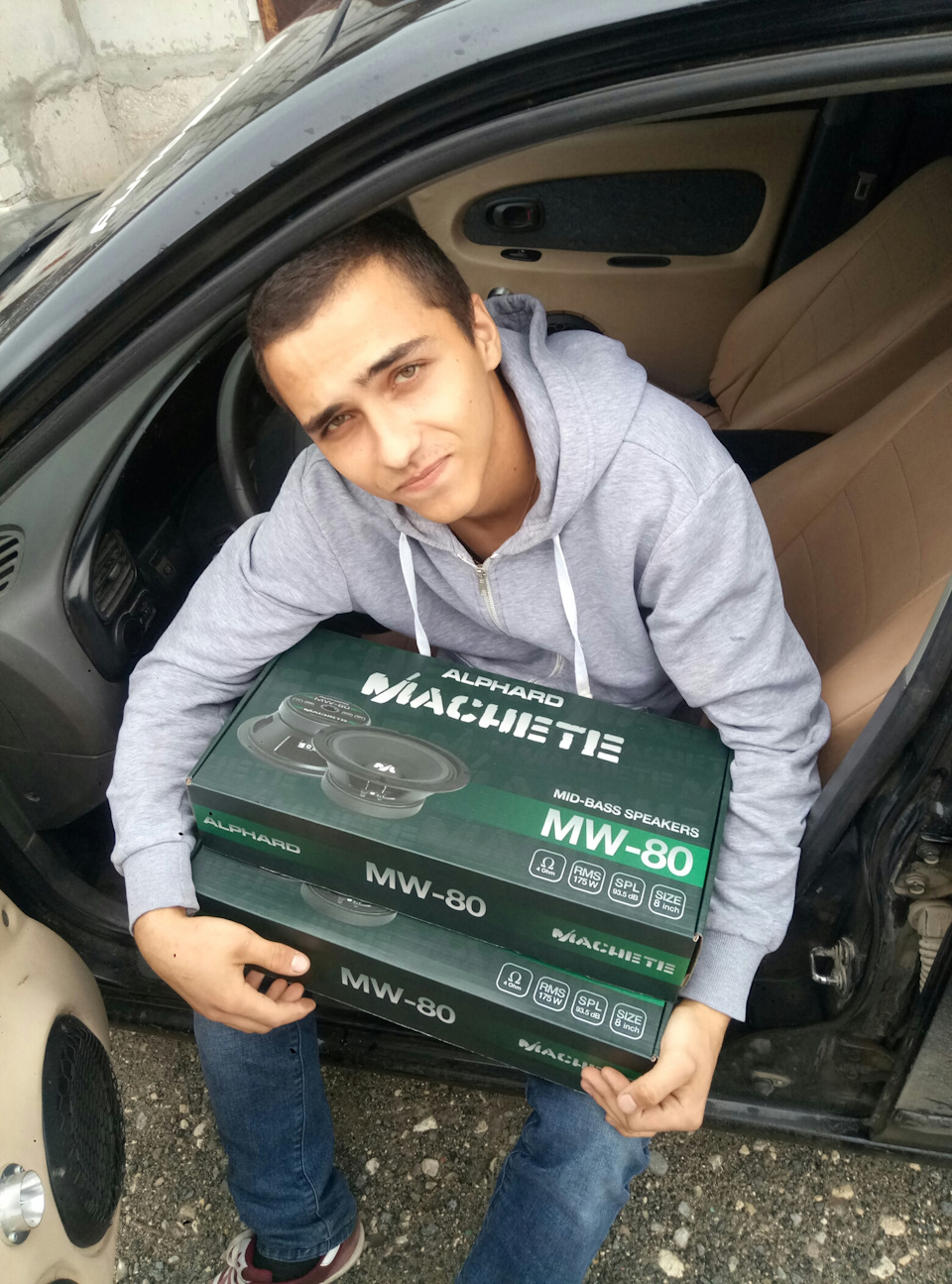 Новые динамики на фронт — KIA Spectra, 1,6 л, 2007 года | автозвук | DRIVE2