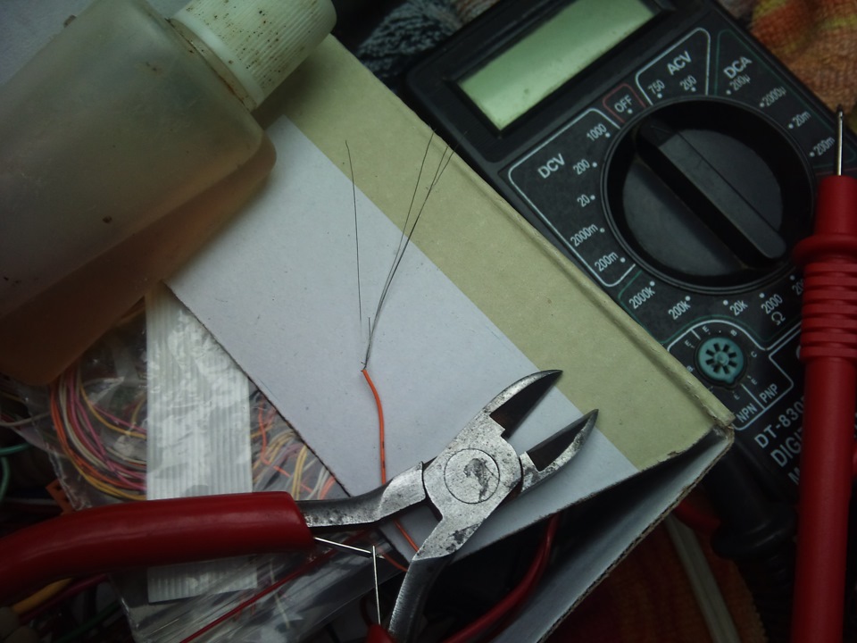 Восстановление нитей обогрева заднего стекла — Nissan Primera (P11), 2 ...