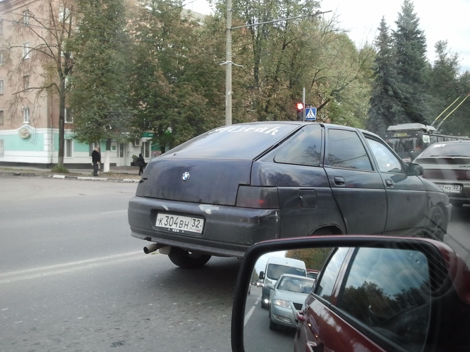 Обзавелся наклейкой) — Lada Калина универсал, 1,6 л, 2012 года | просто ...