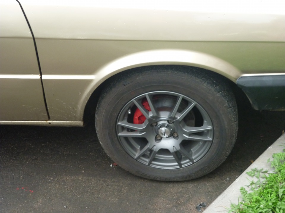 а вот и диски как обещал:-) — Audi 80 (B2), 1,8 л., 1986 года ...