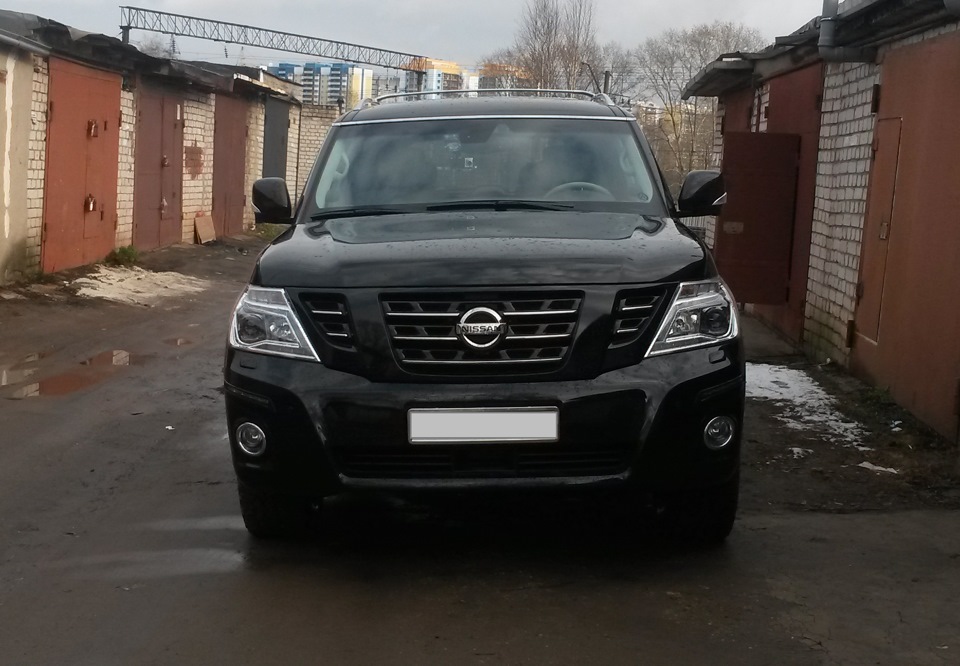 фары nissan patrol y62