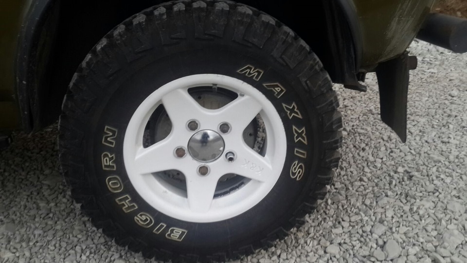 Новые колеса для Нивы Maxxis MT-762 Bighorn. — Lada 4x4 3D, 1,6 л, 1985 ...