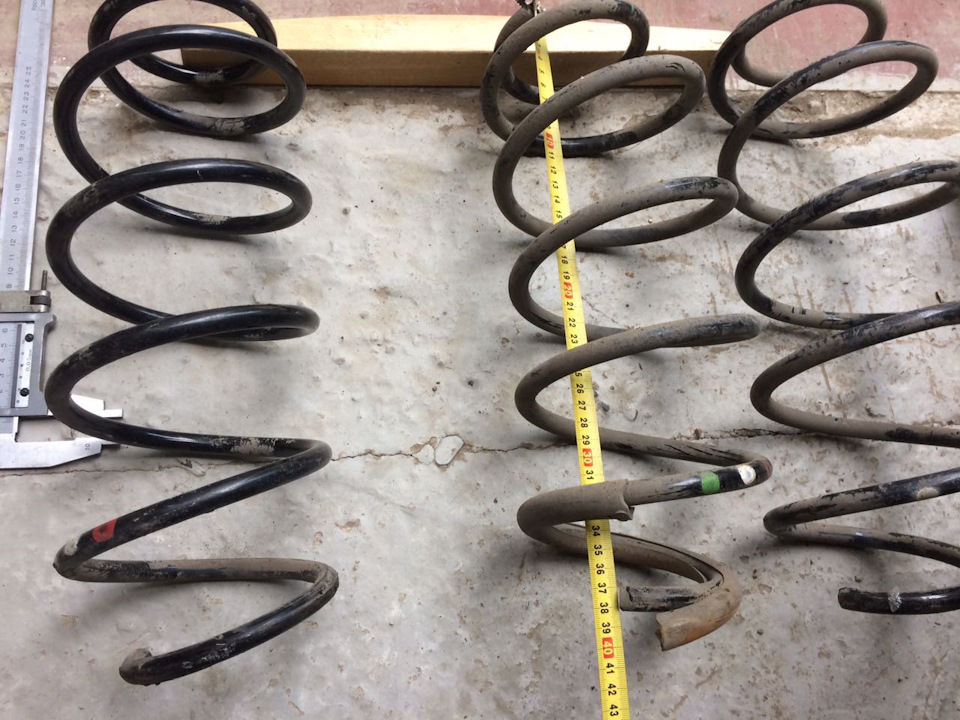 Передние пружины — Peugeot 5008 (1G), 1,6 л, 2011 года | своими руками ...