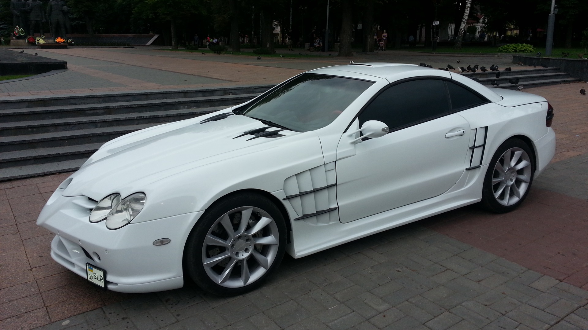 Mercedes-Benz SL-Class (R230) 5.5 бензиновый 2004 | Kleemann 55 640HP  РАКЕТА на DRIVE2