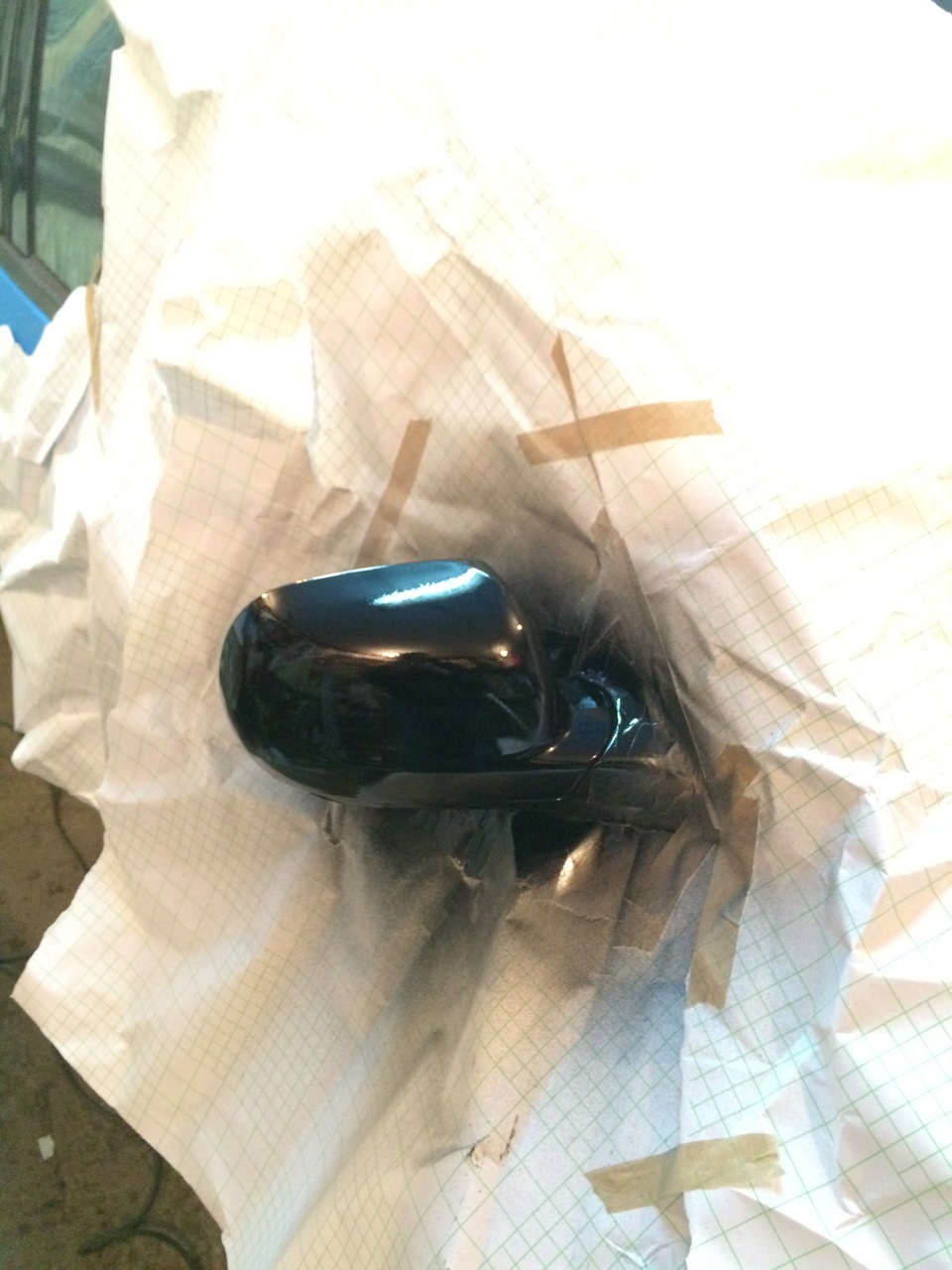 Перетяжка винилом Голубой Алмаз (ГОТОВО!) — Volkswagen Passat B5, 1,8 л ...