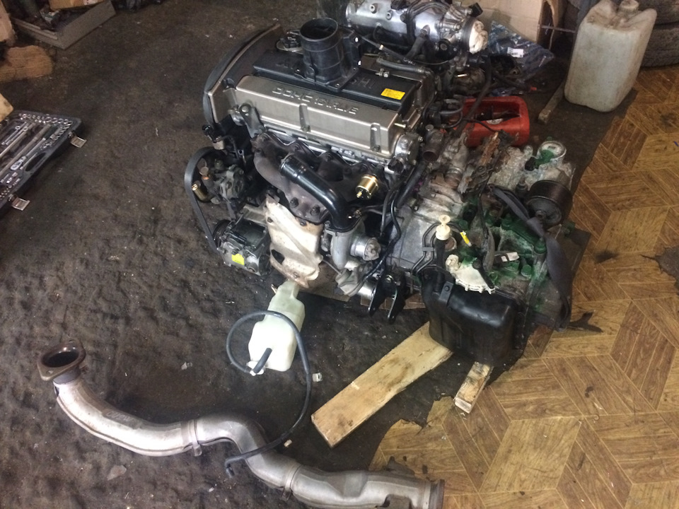 Ну вот уже скоро 4g64t))) — Mitsubishi Airtrek, 2,4 л, 2001 года ...