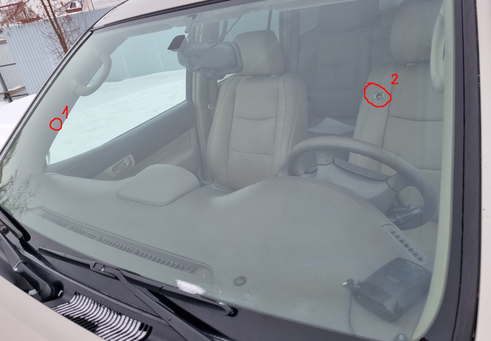 Удаление сколов на лобовом стекле. — Toyota Land Cruiser Prado 120 ...