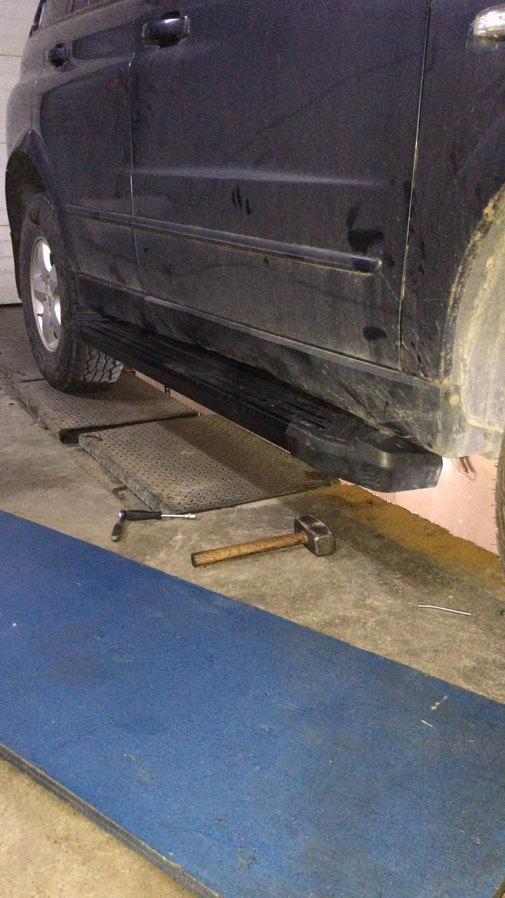 Пороги у Макса — SsangYong Kyron