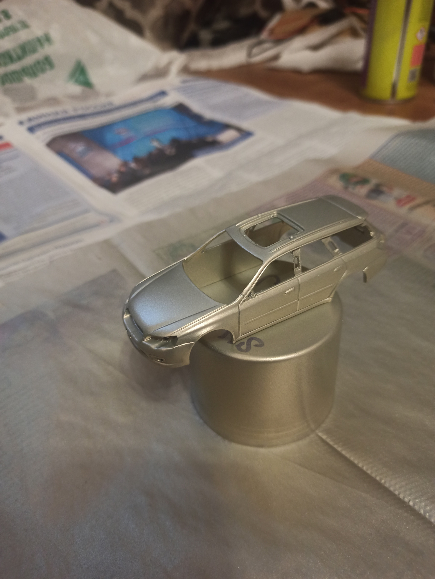 Доводчик багажника, зимний руль, моделька — Subaru Outback (BP), 3 л ...