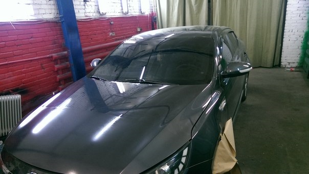 Защитная жидкая пленка Rubber paint защищаем капот — ТитанPRO Auto на ...