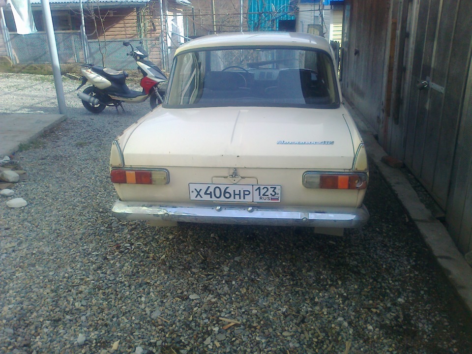 Американские габариты ))) — ИЖ Москвич 412, 1,5 л, 1986 года | своими ...