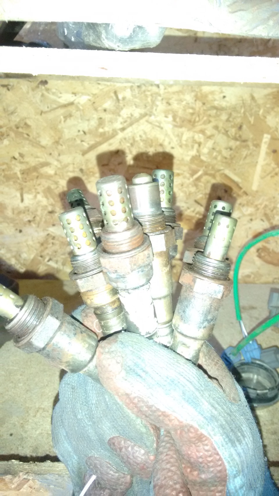 Реальная чистка Лямбда Зонда. — Honda CR-V (RD1, RD2), 2 л, 2001 года ...