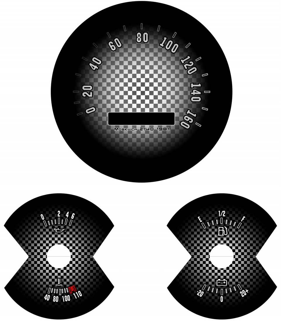 Выбор накладки приборной панели. — Москвич 2140, 1,5 л, 1984 года ...