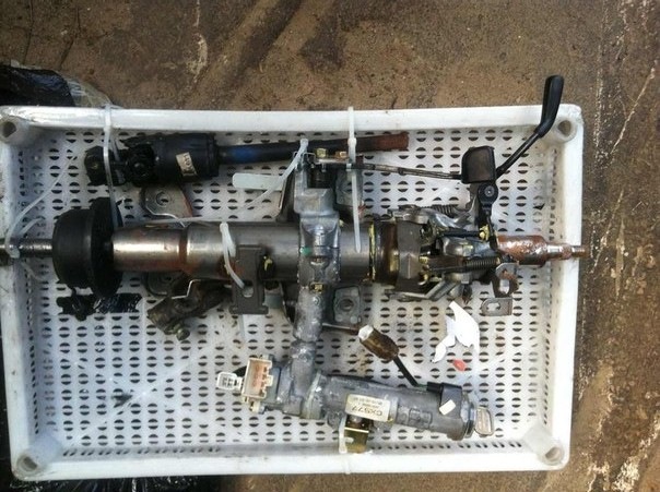 Рулевая колоннка и мелочь… — Toyota Chaser (100), 1,8 л, 1998 года ...