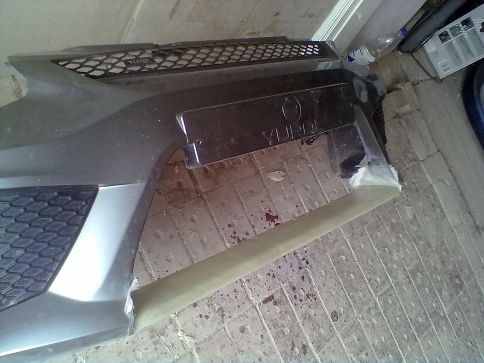 Мои работы ( №11 ) Бампер на приору — Lada Приора седан, 1,6 л, 2009 ...