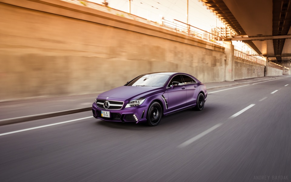 Mercedes cls63 Purple