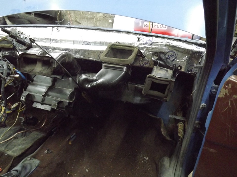 Подключение печки.Воздушные каналы. — Lada 2108, 1,3 л, 1987 года ...