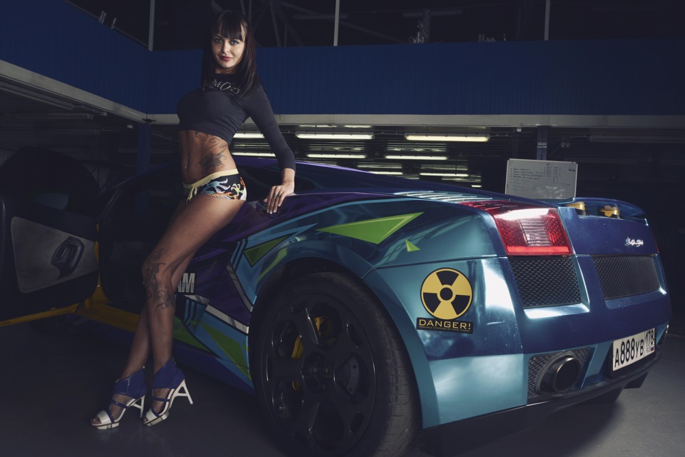 Ashley Slaton Lamborghini