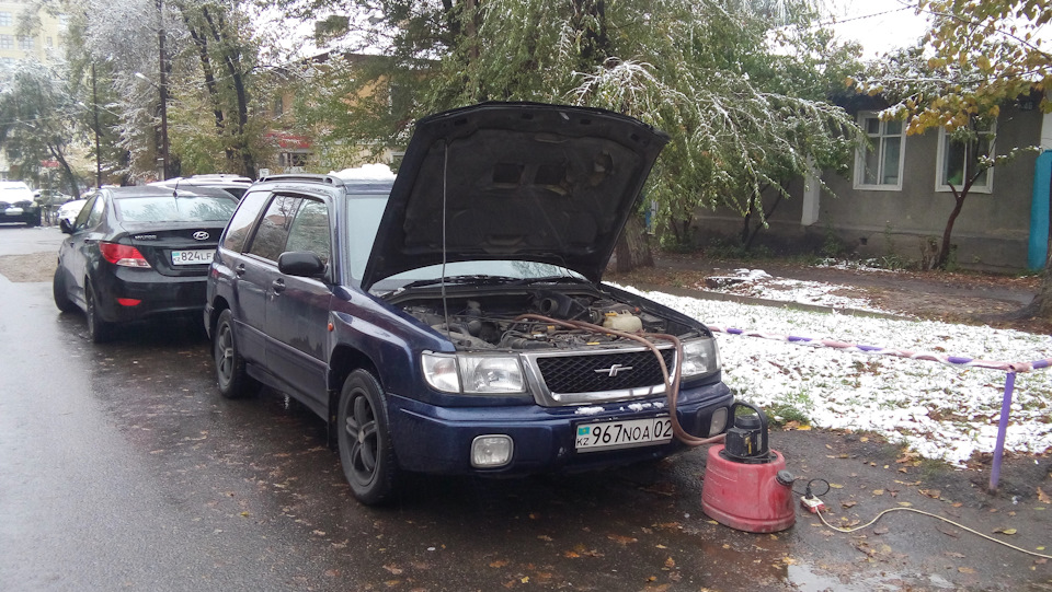 Промывка печки без снятия! — Subaru Forester (SF), 2 л, 1998 года ...