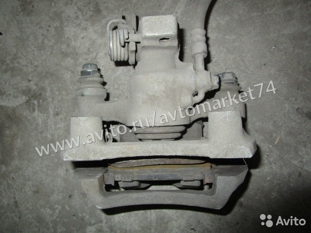 Суппорт задний левый Kia Spectra 2001.Цена-3000 — Аvtomarket74 на DRIVE2