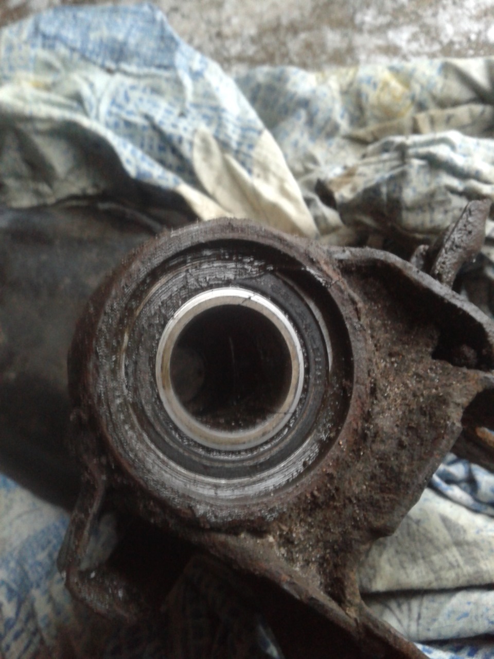 Подшипники поворотного кулака! — Nissan Primera (P11), 1,6 л, 1998 года ...