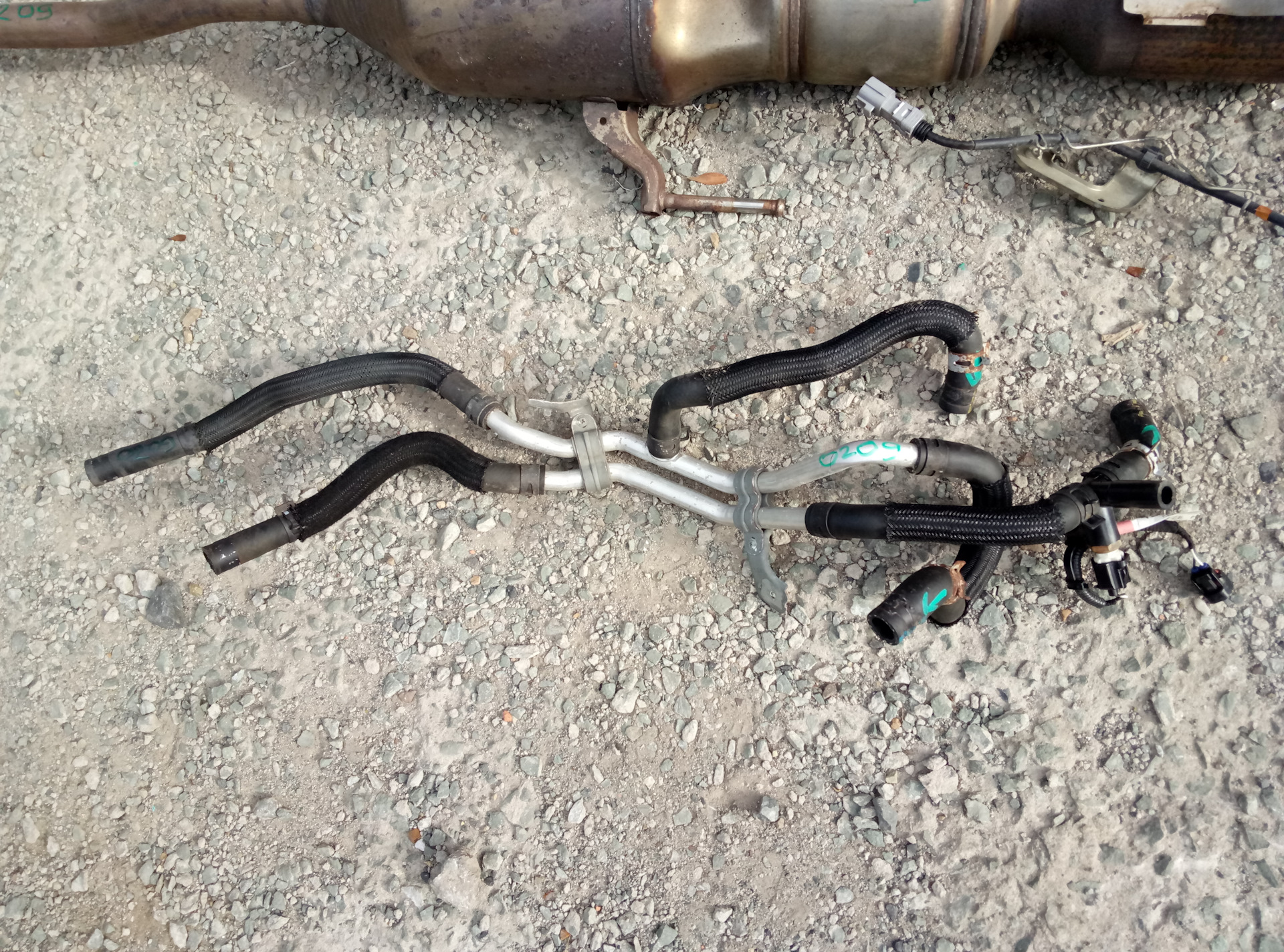 Подогрев антифриза в 30-ку от 30-ки. — Toyota Prius (30), 1,8 л, 2010 ...