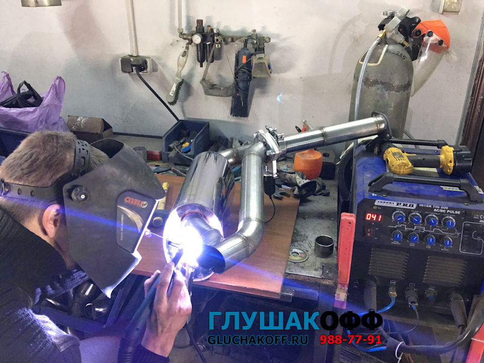 Тюнинг выхлопной системы в СПБ — Глушители — Спортивные прямотоки из ...