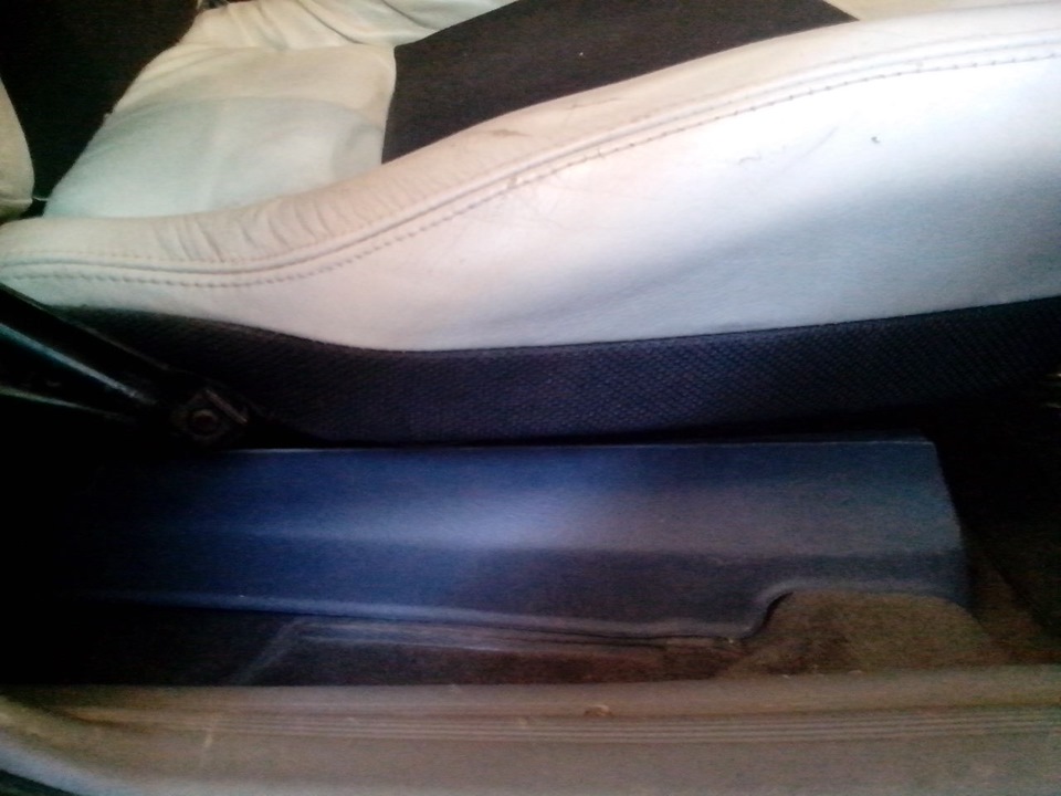 Накладки на салазки сидений нексия — Opel Kadett E, 1,6 л, 1987 года ...