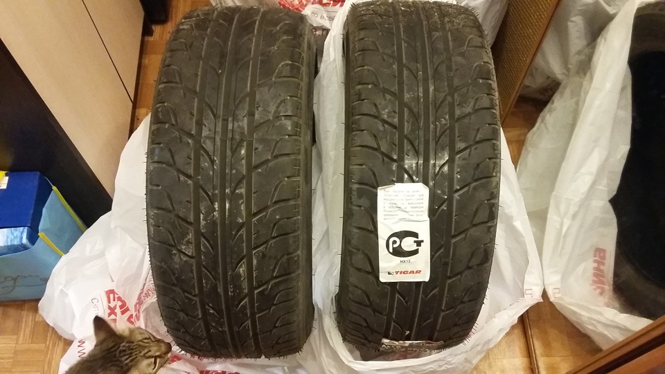 Tigar SYNERIS 215/45 R17 91W — Chevrolet Cruze (1G), 1,6 л, 2015 года ...