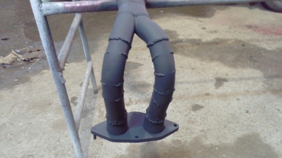 покраска выхлопа — Alfa Romeo 145, 2 л, 1999 года | тюнинг | DRIVE2