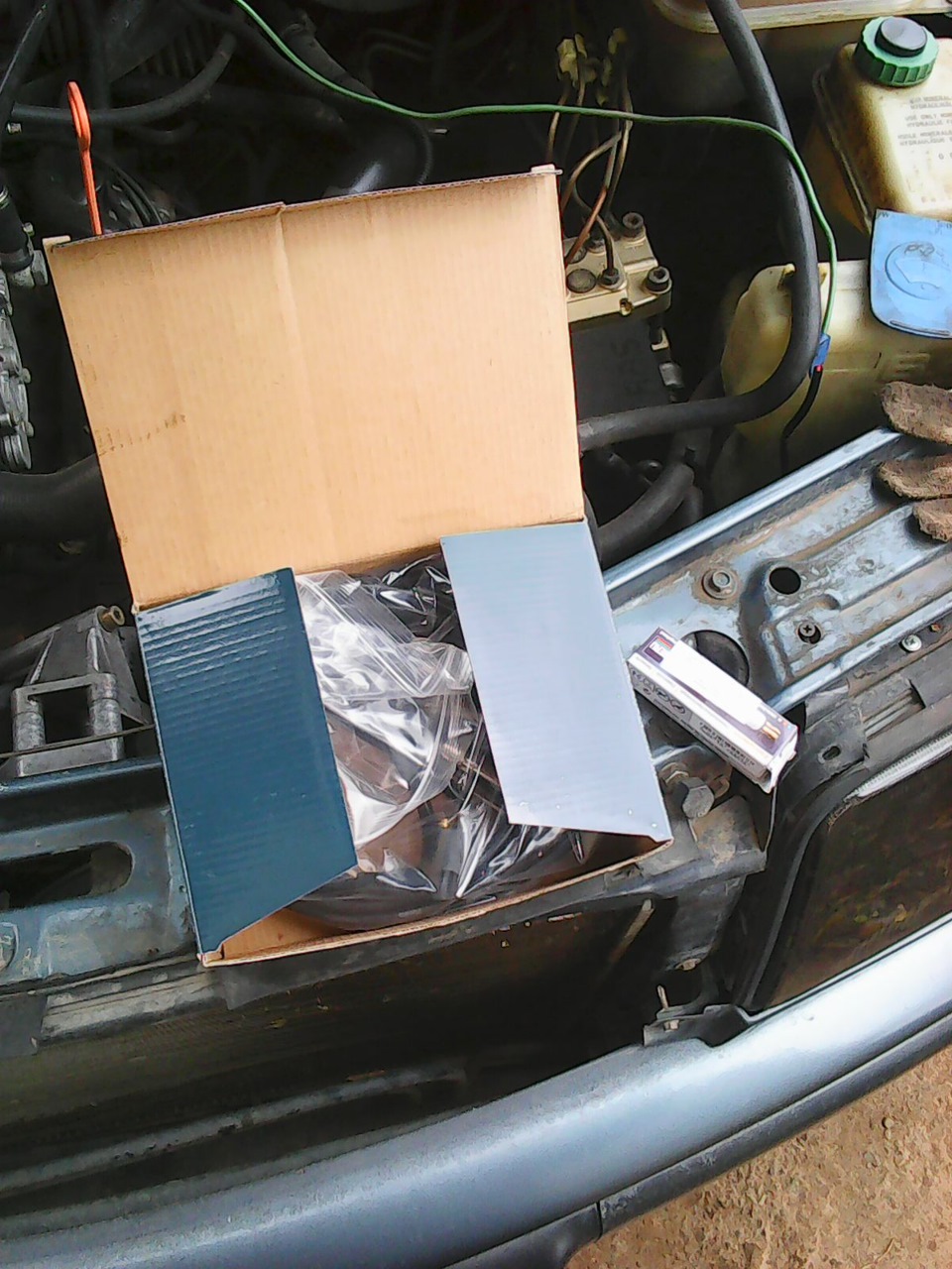 замена высоковольтных проводов — Audi 100 (C4), 2,3 л, 1991 года ...