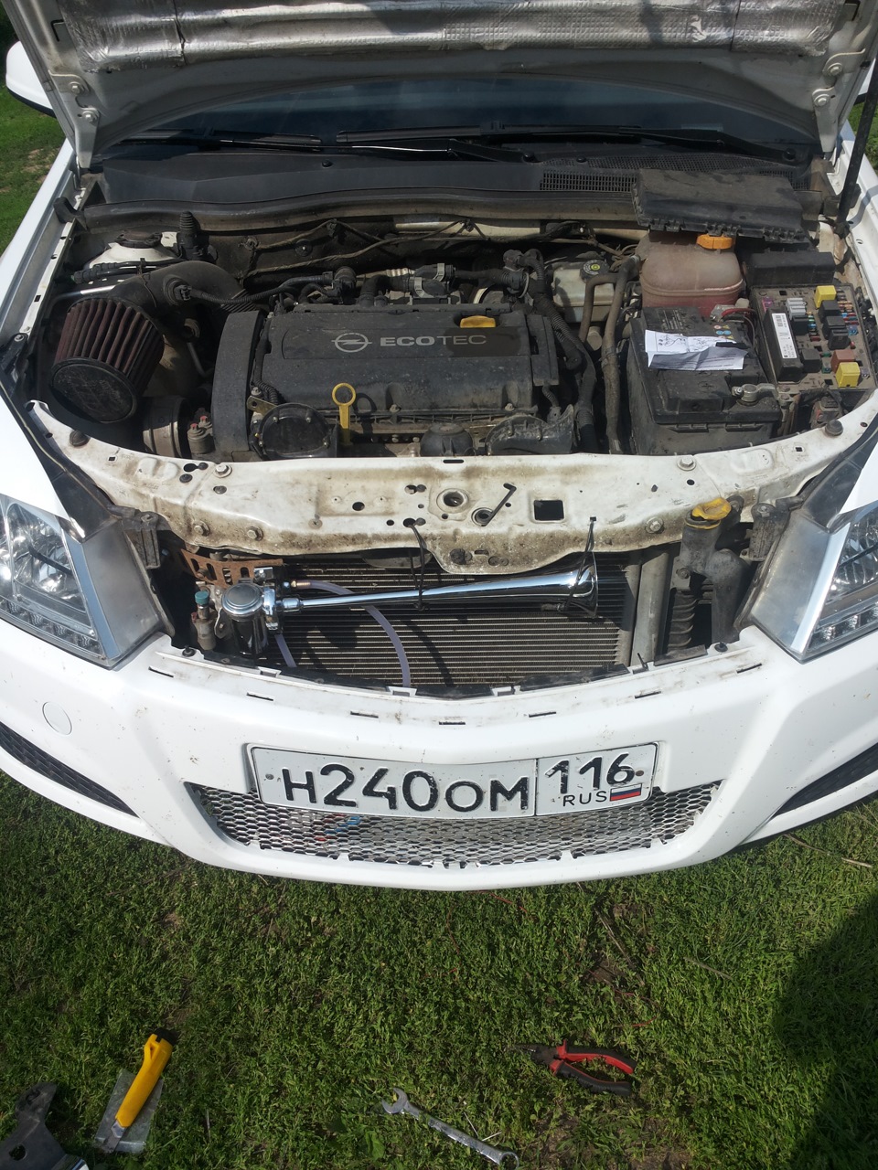 Сигнал — Opel Astra H, 1,6 л, 2011 года | тюнинг | DRIVE2