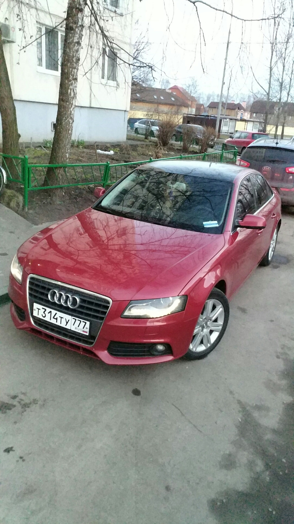 Черная крыша — Audi A4 (B8), 1,8 л, 2010 года | тюнинг | DRIVE2