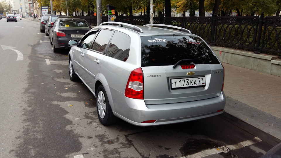 Фото в бортжурнале Chevrolet Lacetti SW