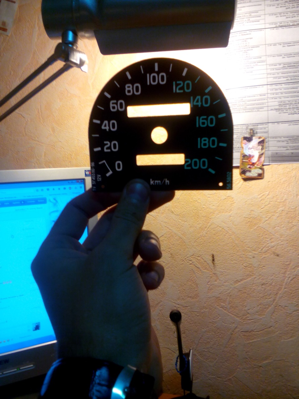 Пересвет панели приборов #1 — ГАЗ 3110, 2,3 л, 1999 года | тюнинг | DRIVE2