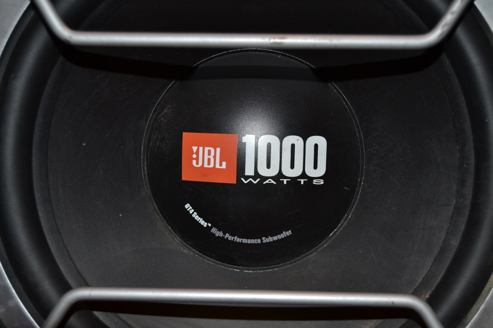 Jbl 1000 watt subwoofer best sale gt4 series